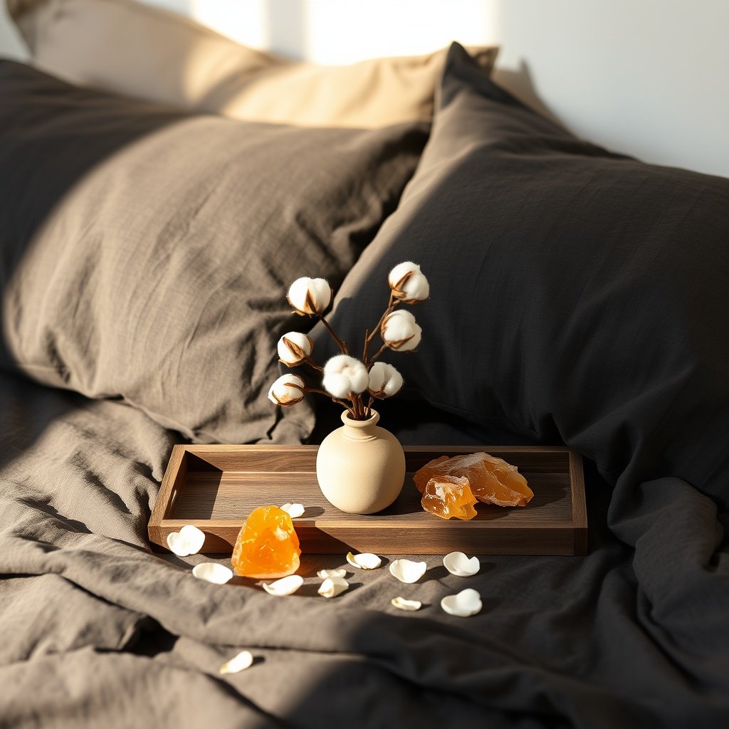 Black Linen & Amber