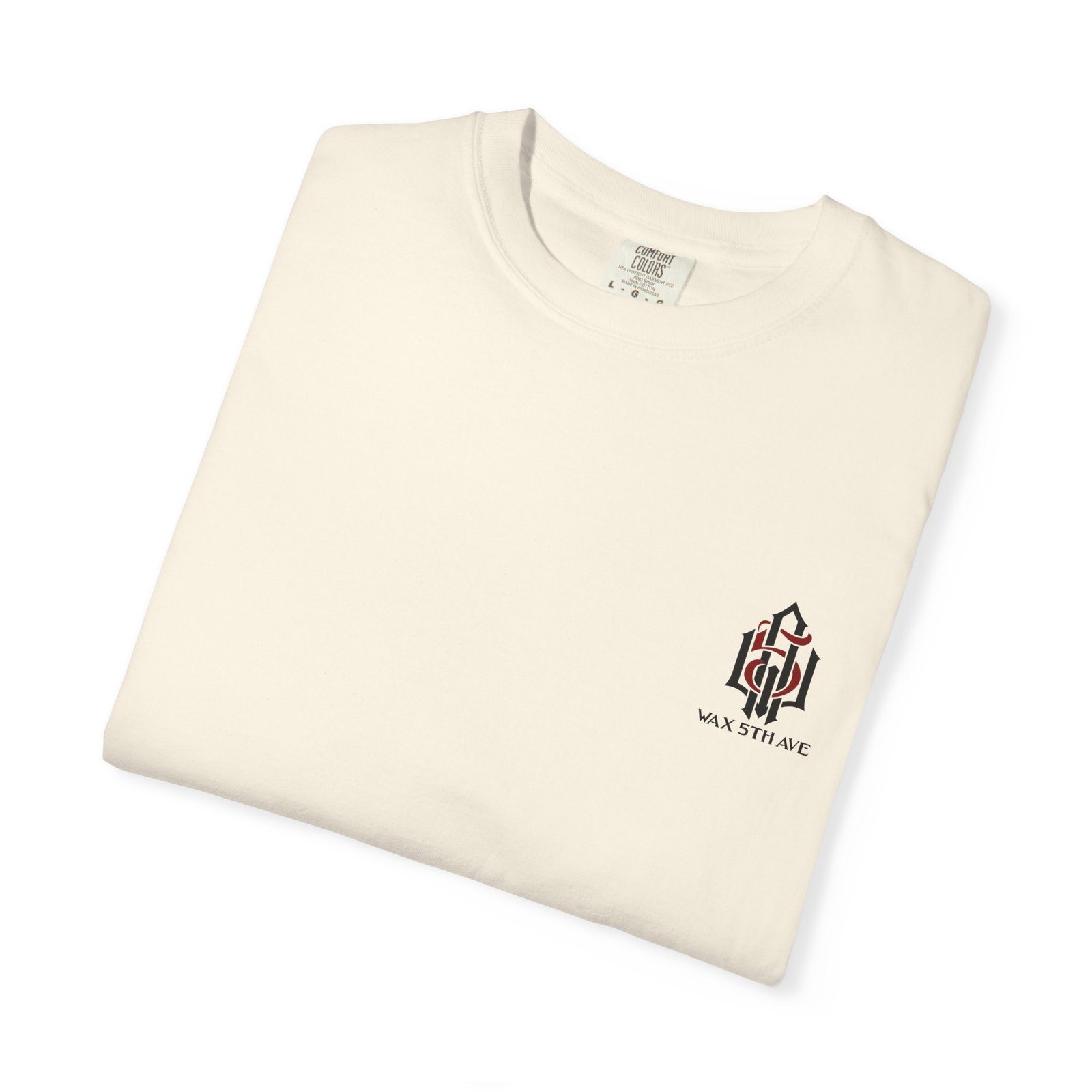 Wax 5th Ave Gothic Logo T-Shirt - Image 7