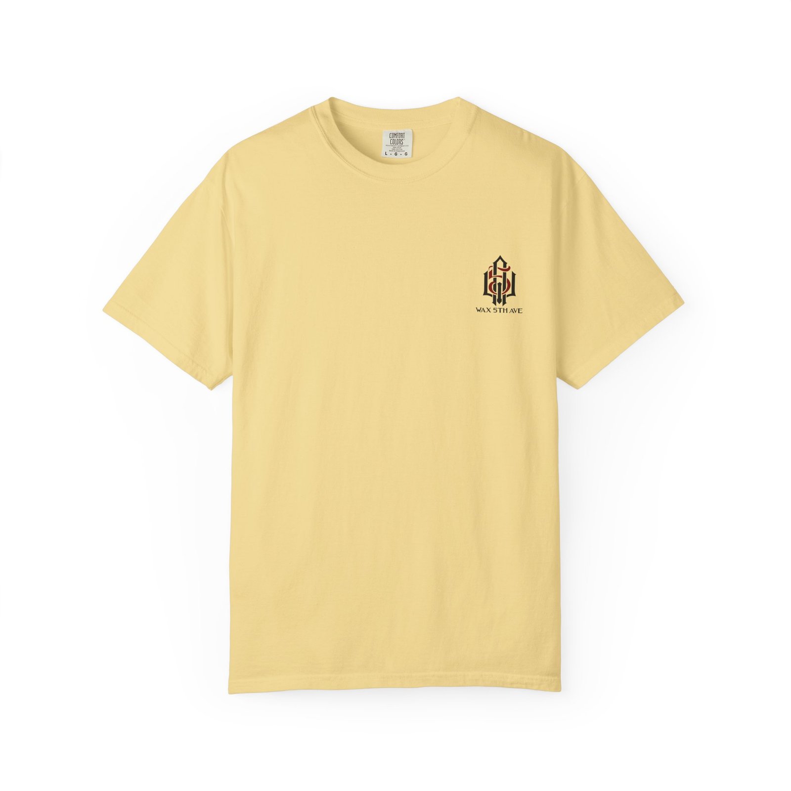 Wax 5th Ave Gothic Logo T-Shirt - Image 25