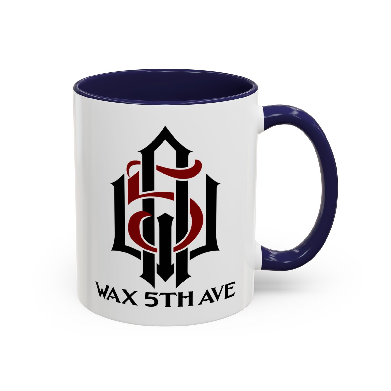 Wax 5th Ave Logo Mug | Accent Coffee Mug - Image 6