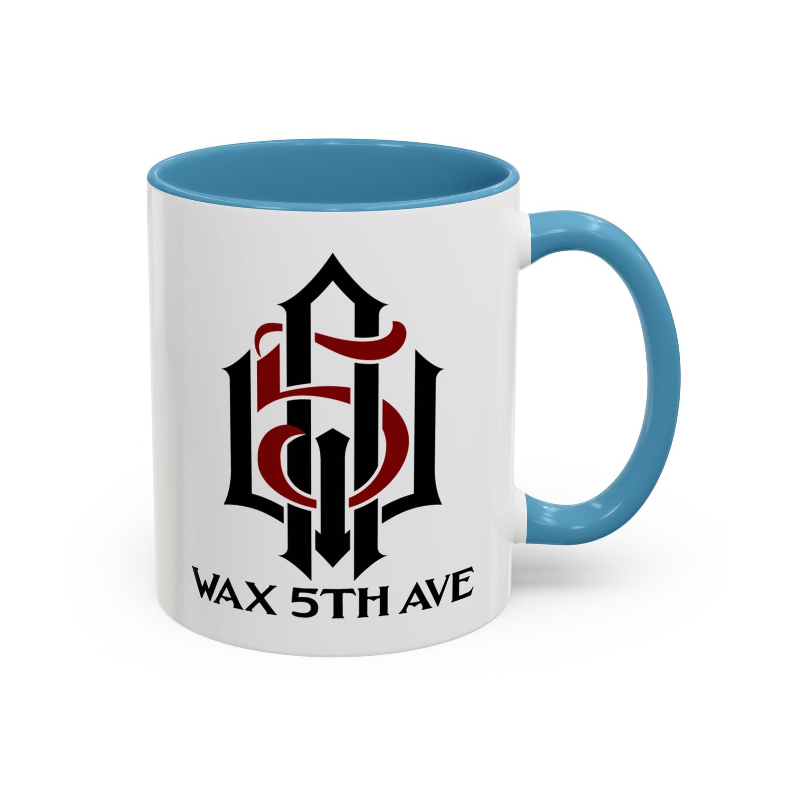 Wax 5th Ave Logo Mug | Accent Coffee Mug - Image 18