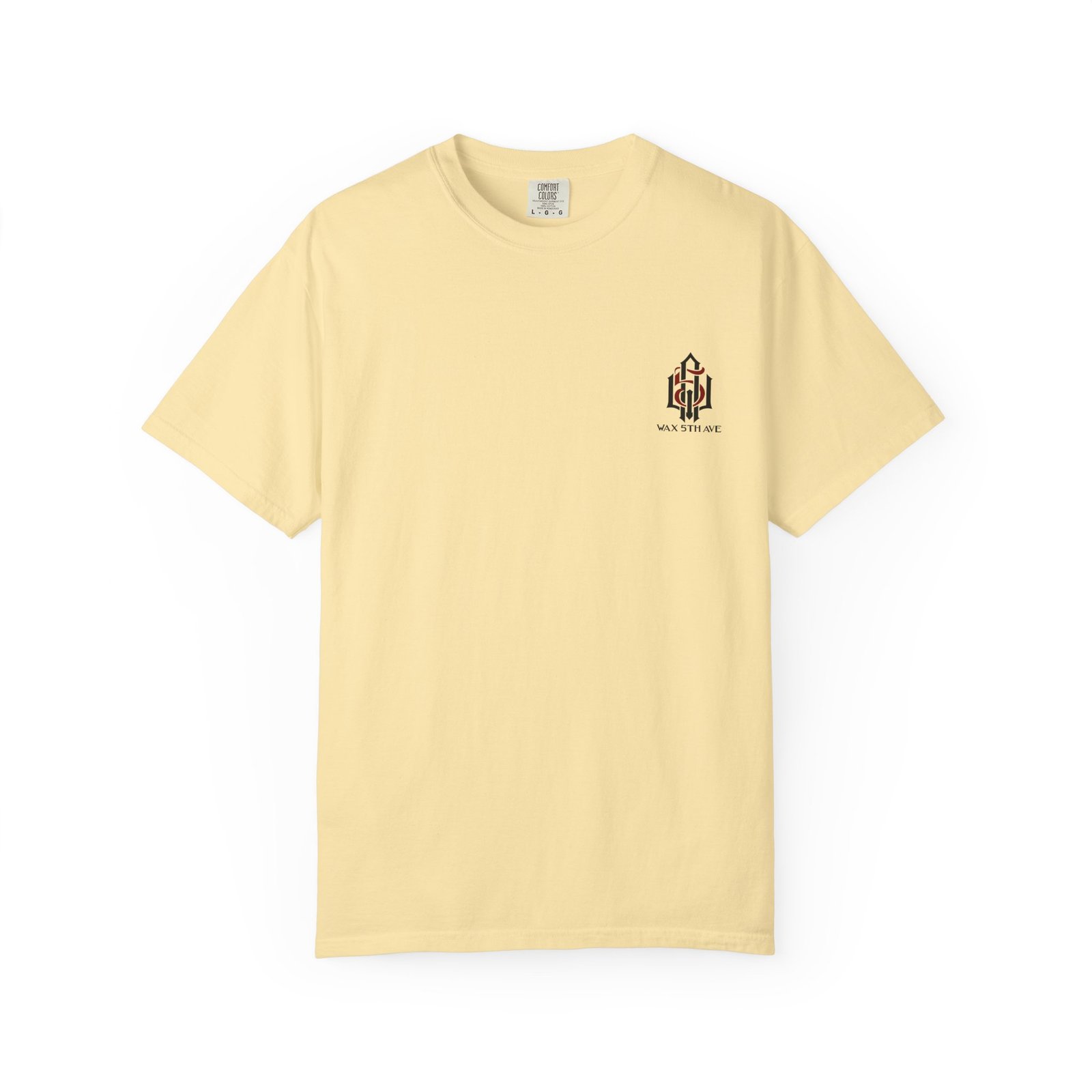 Wax 5th Ave Gothic Logo T-Shirt - Image 9