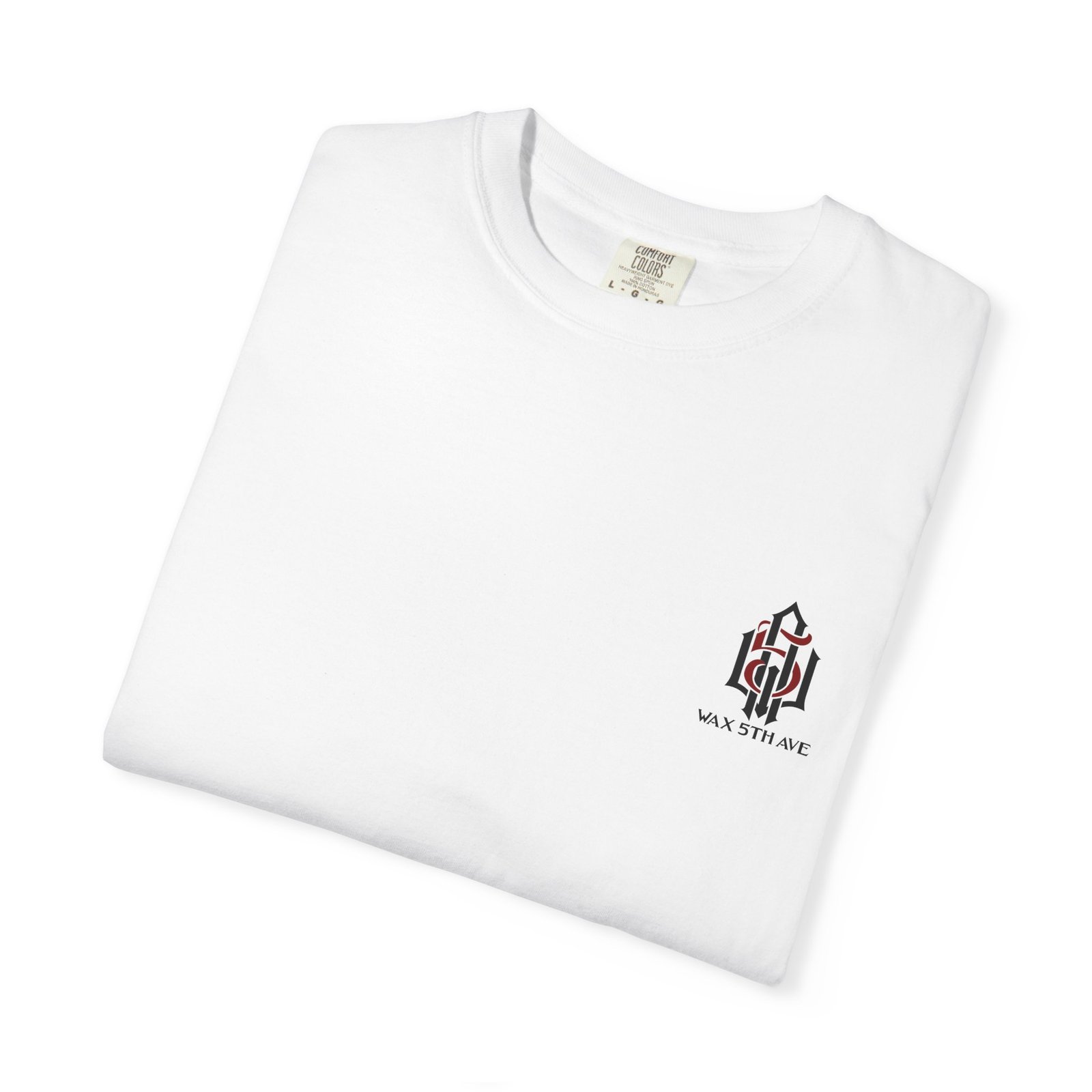 Wax 5th Ave Gothic Logo T-Shirt - Image 3