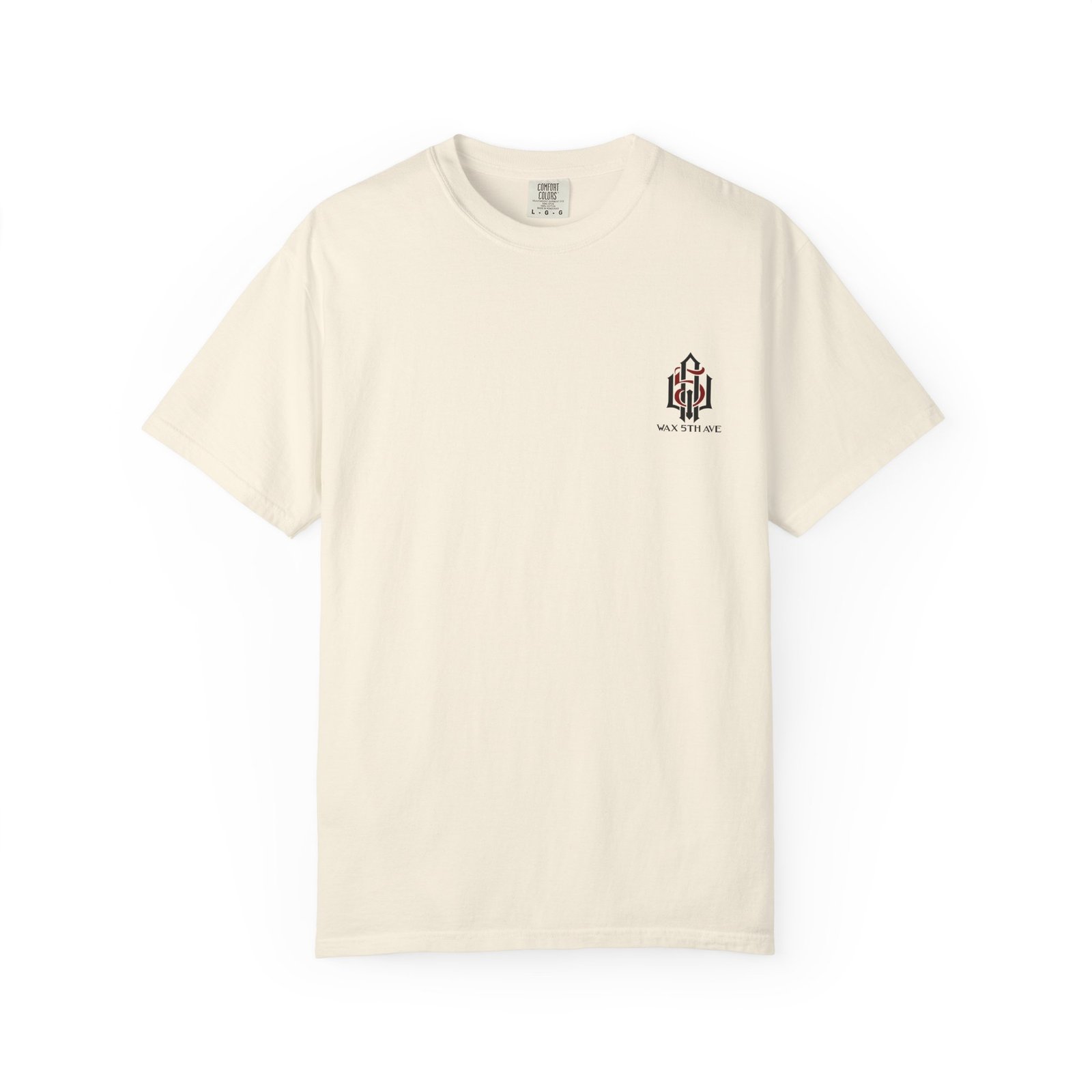 Wax 5th Ave Gothic Logo T-Shirt - Image 5