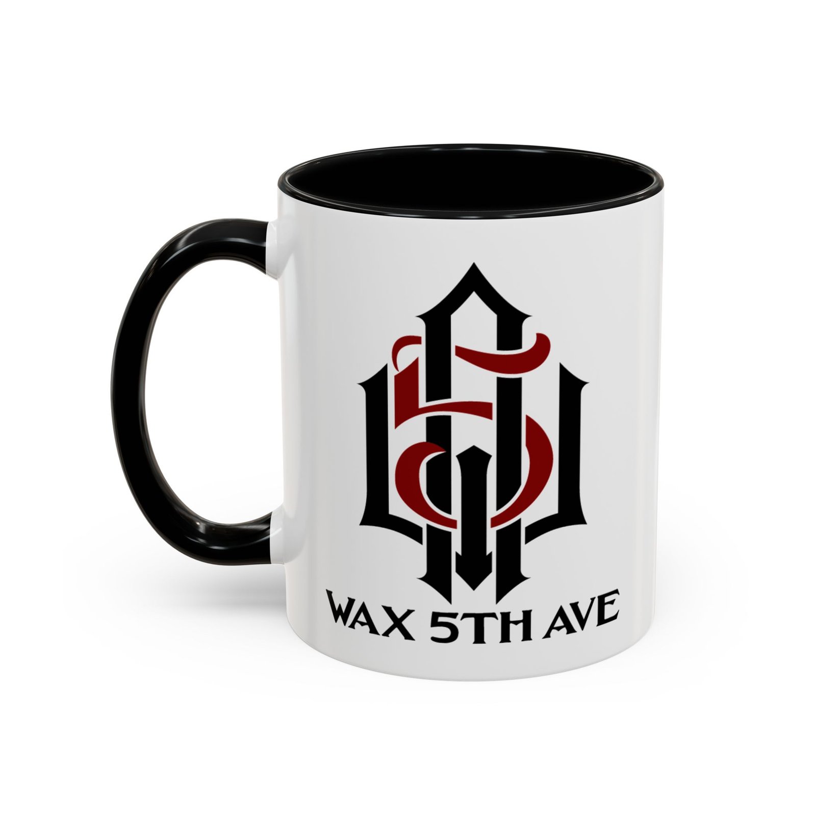 Wax 5th Ave Logo Mug | Accent Coffee Mug - Image 3