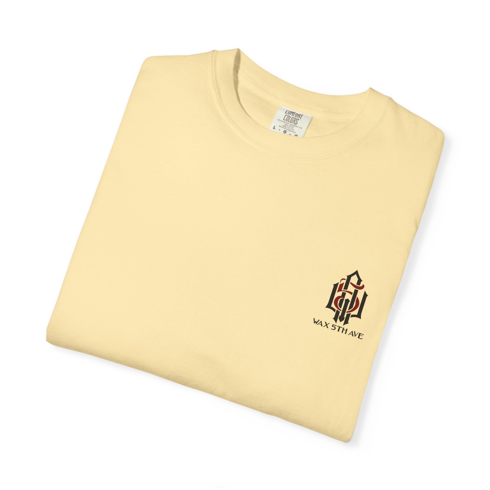Wax 5th Ave Gothic Logo T-Shirt - Image 11