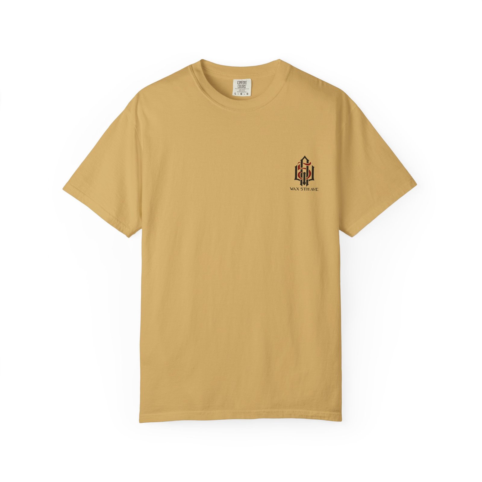 Wax 5th Ave Gothic Logo T-Shirt - Image 13