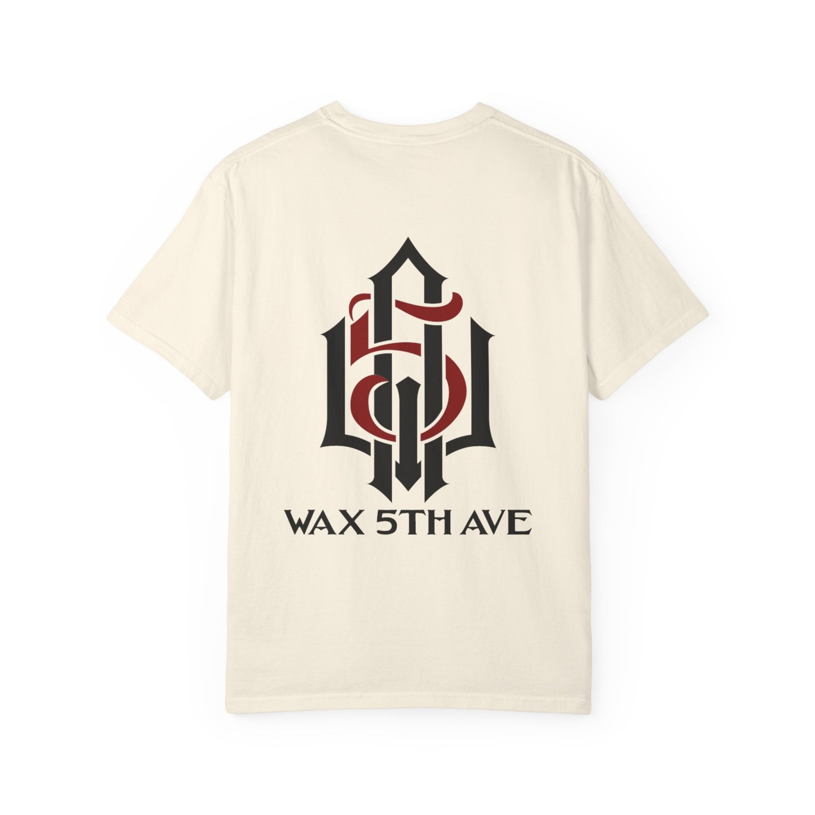 Wax 5th Ave Gothic Logo T-Shirt - Image 6